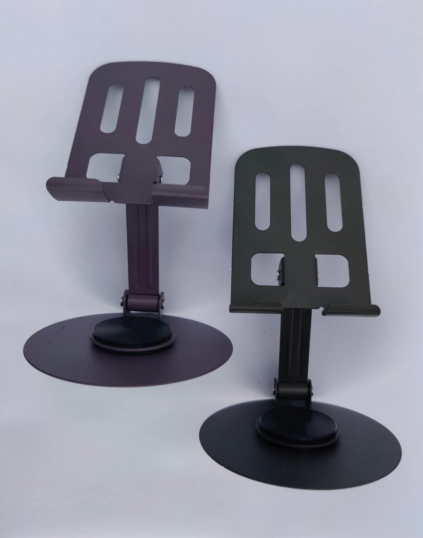 Aluminum Desk Phone Stand - Adjustable, Universal Fit