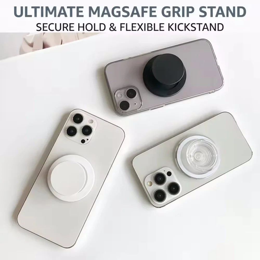 Foldable, Magnetic Pop Socket / Fits iPhone & Samsung